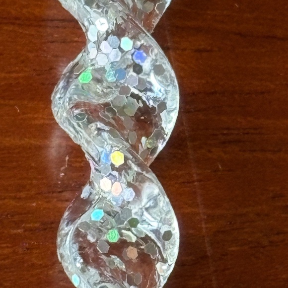 🎄40 Macy's Holiday Lane Sparkling Clear Ornaments - Picture 4 of 6